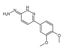 [6-(3,4-dimethoxyphenyl)pyridazin-3-yl]hydrazine Structure