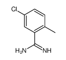 5-CHLORO-2-METHYL-BENZAMIDINE结构式