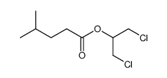 1,3-dichloropropan-2-yl 4-methylpentanoate Structure