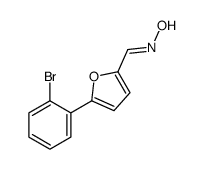 N-[[5-(2-bromophenyl)furan-2-yl]methylidene]hydroxylamine结构式