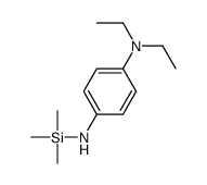 4-N,4-N-diethyl-1-N-trimethylsilylbenzene-1,4-diamine结构式