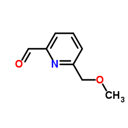 6-(Methoxymethyl)-2-pyridinecarbaldehyde structure