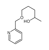 5-(pyridin-2-ylmethoxy)pentan-2-ol Structure