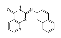 2-(naphthalen-2-ylamino)pyrido[3,2-e][1,3]thiazin-4-one Structure