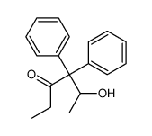 5-hydroxy-4,4-diphenylhexan-3-one结构式