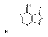 3,7-dimethyladenine hidriodide结构式