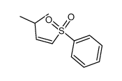 (Z)-3-methylbut-1-enyl phenyl sulphone Structure
