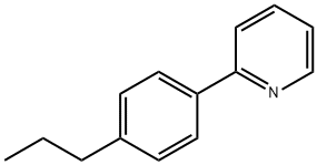 2-(4-propylphenyl)pyridine structure