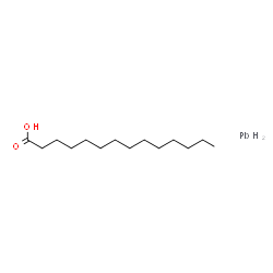 Tetradecanoic acid, lead salt, basic structure