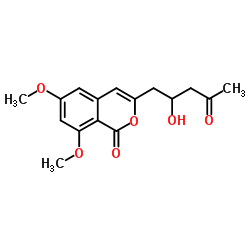 6,8-Di-O-methylcitreoisocoumarin结构式