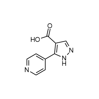 5-(Pyridin-4-yl)-1h-pyrazole-4-carboxylic acid structure