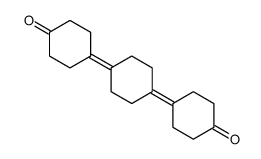 4-[4-(4-oxocyclohexylidene)cyclohexylidene]cyclohexan-1-one结构式