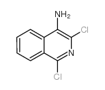 1,3-二氯-4-异喹啉胺结构式