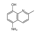 5-amino-8-hydroxy-2-methylquinoline structure