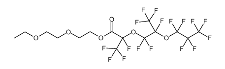 ch3ch2o(ch2)2o(ch2)2ococf(cf3)ocf2cf(cf3)ocf2cf2cf3结构式