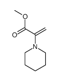 methyl 2-piperidino-2-propenoate结构式