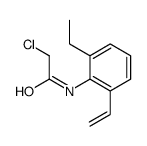 2-chloro-N-(2-ethenyl-6-ethylphenyl)acetamide结构式