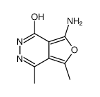7-amino-4,5-dimethyl-2H-furo[3,4-d]pyridazin-1-one Structure