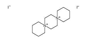 6,9-diazoniadispiro[5.2.59.26]hexadecane,diiodide Structure