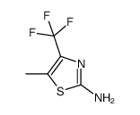 5-methyl-4-(trifluoromethyl)thiazol-2-amine Structure