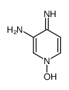 1-hydroxy-4-iminopyridin-3-amine Structure