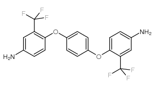 4,4'-[1,4-Phenylenebis(oxy)]bis[3-(trifluoromethyl)aniline] Structure