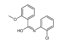 N-(2-Chlorophenyl)-2-methoxybenzamide结构式