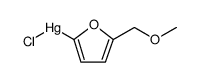 Furan, 2-(chloromercuri)-5-(methoxymethyl) Structure