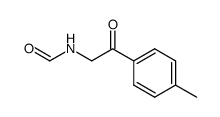 N-(4-methyl-phenacyl)-formamide Structure