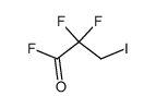 2,2-difluoro-3-iodopropionyl fluoride结构式