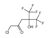 1-chloro-5,5,5-trifluoro-4-hydroxy-4-(trifluoromethyl)pentan-2-one结构式