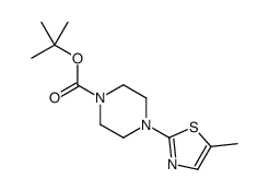 1-Boc-4-(5-Methylthiazol-2-yl)piperazine structure