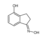 4-hydroxy-indan-1-one oxime结构式