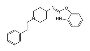 N-[1-(2-phenylethyl)piperidin-4-yl]-1,3-benzoxazol-2-amine Structure