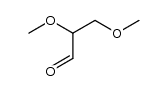 2,3-di-O-methyl-DL-glyceraldehyde结构式