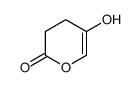 5-hydroxy-3,4-dihydropyran-2-one Structure