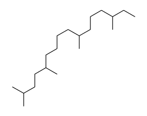 2,5,10,14-tetramethylhexadecane Structure