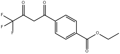 4-(4,4,4-Trifluoro-3-oxo-butyryl)-benzoic acid ethyl ester图片