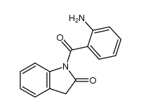 1-(2-aminobenzoyl)indolin-2-one Structure