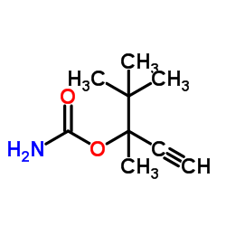Carbamic acid, 1-tert-butyl-1-methyl-2-propynyl ester (6CI) Structure