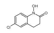 6-Chloro-1-hydroxy-3,4-dihydroquinolin-2(1H)-one结构式
