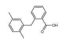 2-(2,5-dimethyl-benzyl)-benzoic acid Structure