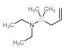 ALLYL(DIETHYLAMINO)DIMETHYLSILANE Structure