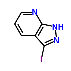3-Iodo-1H-pyrazolo[3,4-b]pyridine Structure