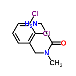 N-(2,3-Dichlorobenzyl)-N-methylglycinamide结构式