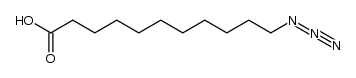 11-Azidoundecanoic acid结构式