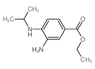 Ethyl 3-amino-4-(isopropylamino)benzoate Structure