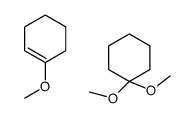 1-METHOXYCYCLOHEXENE/CYCLOHEXANONE DIMETHYLACETAL MIXTURE structure