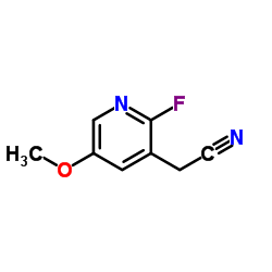 (2-chloro-5-Methoxy pyridin-3-yl)Methanol structure