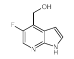 (5-Fluoro-1H-pyrrolo[2,3-b]pyridin-4-yl)methanol structure